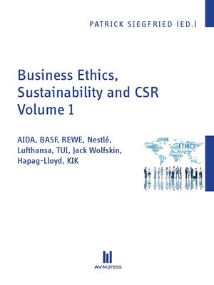 cover image of Business Ethics, Sustainability and CSR Volume 1